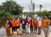 Setitik Harapan di Tengah Genangan, BEM STIE Riau Mengulurkan Kepedulian.