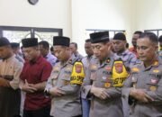Polres Bengkalis Gelar Shalat Ghaib Berjamaah dalam Rangka Memperingati Bulan Suci Ramadhan 1446 H