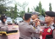 Polres Bengkalis Gelar Apel Gelar Pasukan Operasi Ketupat Lancang Kuning Tahun 2025