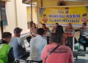 Minggu Kasih Polresta Pekanbaru dan Polsek Sukajadi: Wadah Aspirasi Masyarakat