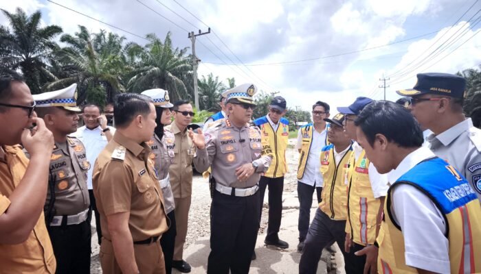 Dirlantas Polda Riau Tinjau Jalur Mudik di Pelalawan, Pastikan Keamanan Pemudik