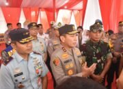 Danrem 031/WB didampingi Kasdim dan Forkopimda Riau Tinjau Pos Pengamanan Mudik Lebaran di Pekanbaru