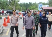 Polres dan Pemkab Bengkalis Cek Pos Terpadu Dalam Rangka Operasi KLK-25