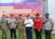 Kapolresta Hadiri Apel Kesiapan Pasukan Karhutla Tahun 2025 di Halaman MPP