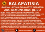 BALAPATISIA Akan Gelar Aksi Jilid 2 Tuntut Wali Kota Pekanbaru Bertanggung Jawab atas Krisis Kota