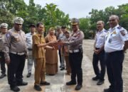 Dirlantas Polda Riau Pimpin Upacara di SMKN 7 Pekanbaru, Sosialisasikan Tertib Lalu Lintas dan Green Policing