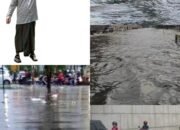 Banjir Kepung Pekanbaru, Warga Geram, Wali Kota Sedang Tidur Nyenyak.