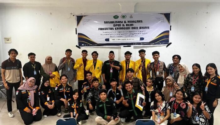 Terpilih Aklamasi! Alfarez Nakhodai DPM FEB UNILAK