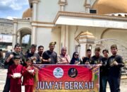 Jumat Berkah di Masjid Ar Rahim dan Pondok Gurih Alas Daun, Tanjak Bertuah Hadir Kembali di Puser Masyarakat
