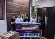 Solidaritas dari Pekanbaru untuk Sumatra: Tanjak Bertuah Distribusikan Bantuan Air Mineral ke Warga Sekitar Jembatan Batu Busuk