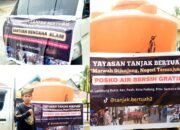 Bergerak Demi Kemanusiaan, Yayasan Tanjak Bertuah Kembali Turun Ke Sumatera Barat, Dirikan Posko Air Bersih Gratis di Kampung Batu Busuk