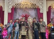 Yayasan Tanjak Bertuah Hadiri Pernikahan Panglima Muda Laskar Melayu Riau, Doa Mengalir Penuh Keberkahan